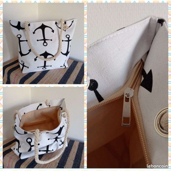 Sac de plage marin (image 1)