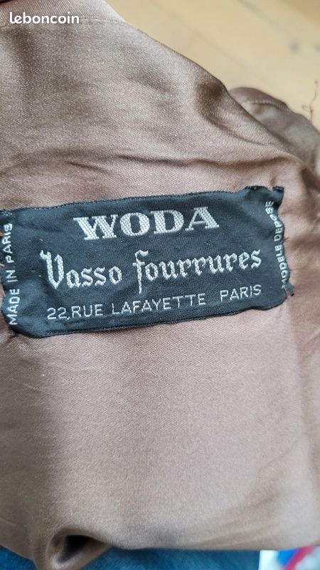 Manteau fourrure et cuir (image 3)