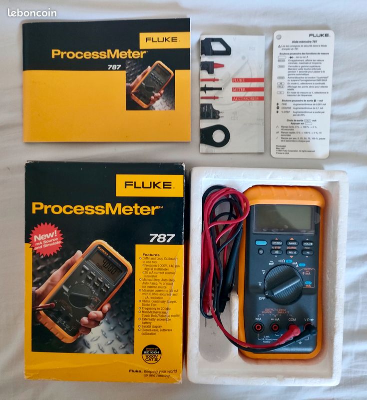 FLUKE 787 PROCESSMETER Multimètre et calibrateur de boucle (image 2)