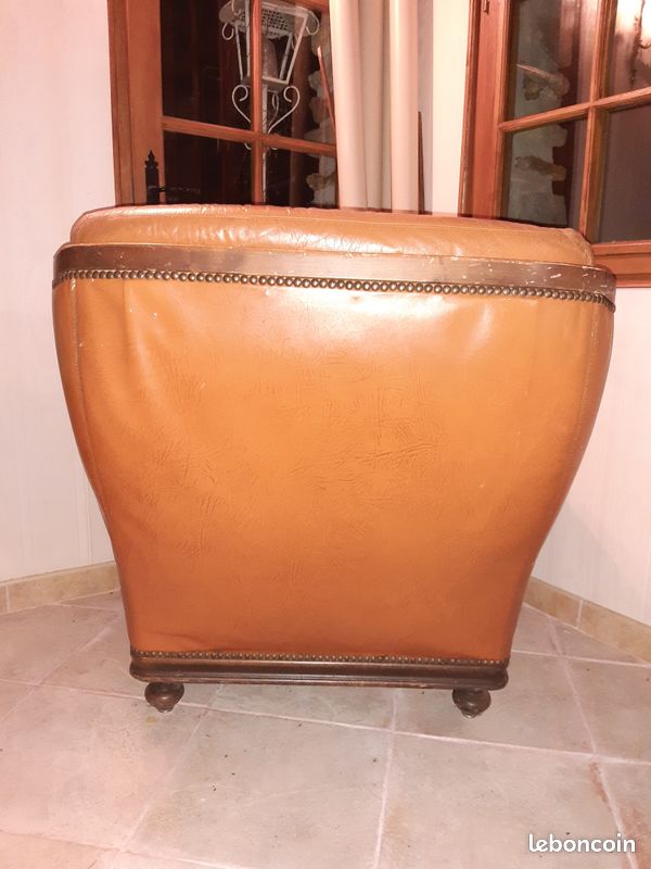 Fauteuil en cuir (image 2)