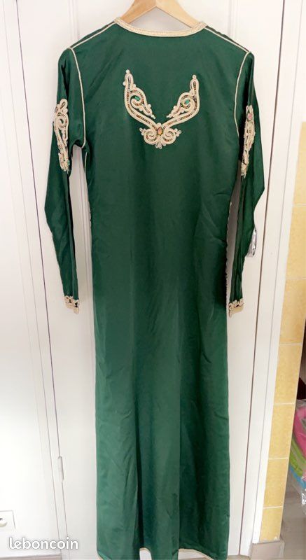 Caftan vert kaki (image 3)
