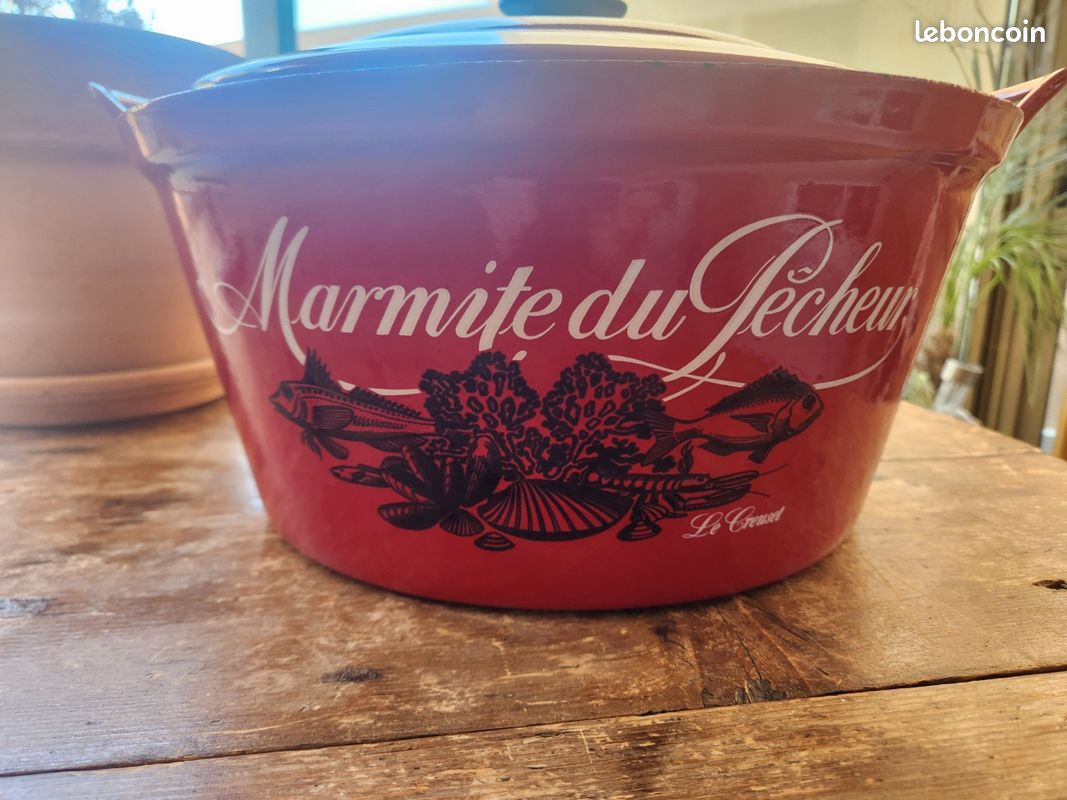 Le Creuset Marmite Signature Ronde En Fonte Émaillée, 32cm, Volcanique