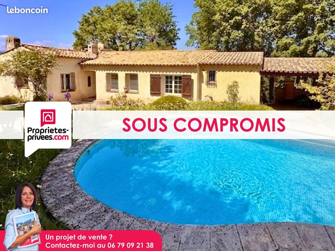 Maison 4 pièces 113 m² · à La Roquette-sur-Siagne · 113 m² · 597 000 €