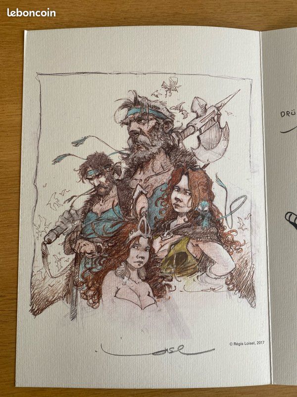 Triptyque la quête de l’oiseau du temps T5 "l’emprise" tirage numéroté et signé BD (image 1)