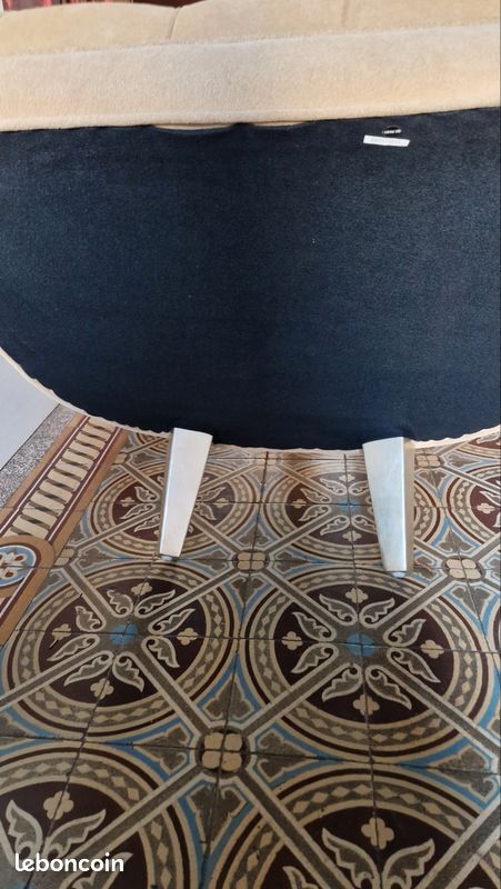 Grand fauteuil beige (image 3)