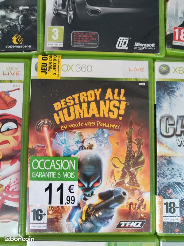 LOT DE 4 Jeux De Combat Pour Xbox. EUR 90,00 - PicClick FR