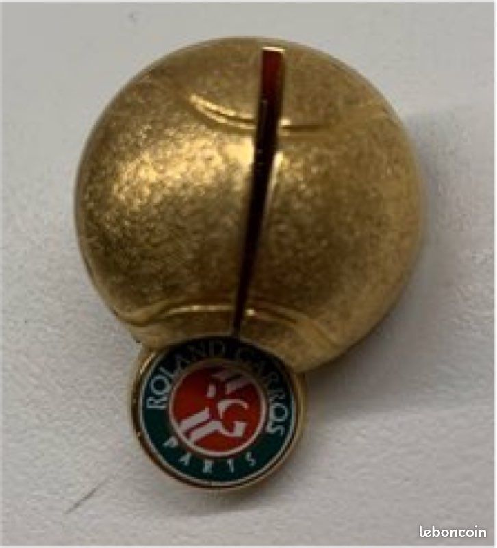 PIN'S ROLAND GARROS 2003 - ONET balle argent - Arthus Bertrand EUR 14,50 - FR