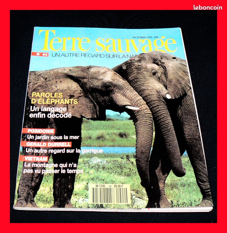 Lot de 7 Magazines NATURE animaux TERRE SAUVAGE revue N° 43 44 45 46 47 48 50 phoque baleine renard (image 3)