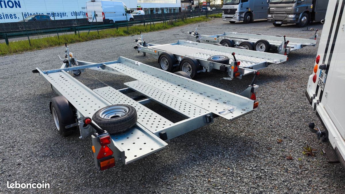 En stock porte voiture plateau Ifor Williams CT136 (image 2)
