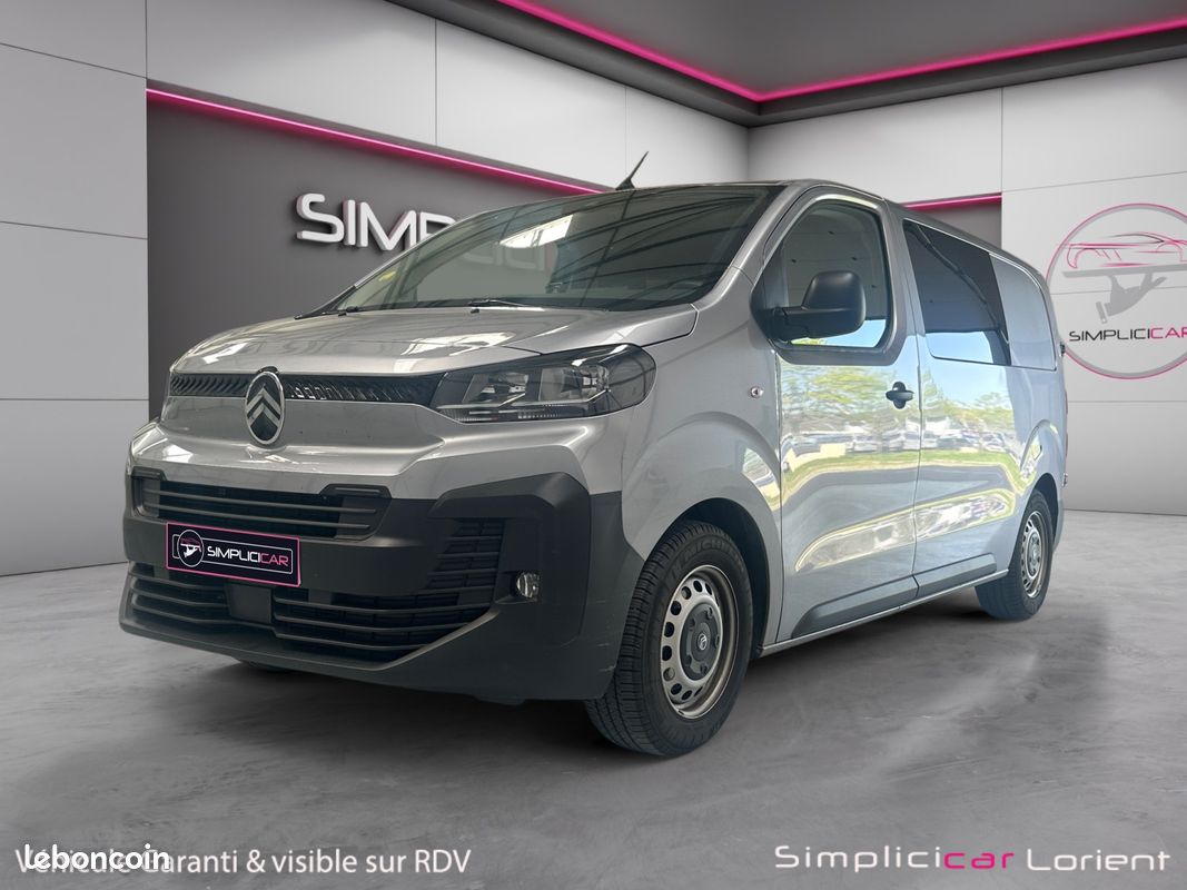 CITROEN JUMPY 2.0 BLUE HDI 145 Cabine Approfondie Car Play Caméra de Recul Virtual Cockpit Garantie 12 mois (image 4)