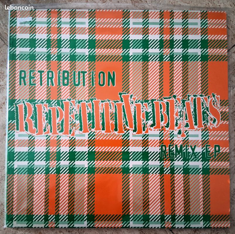 Vinyle REPETITIVE BEATS - Retribution (1994, Sabres of Paradise Records SR023R) (image 1)