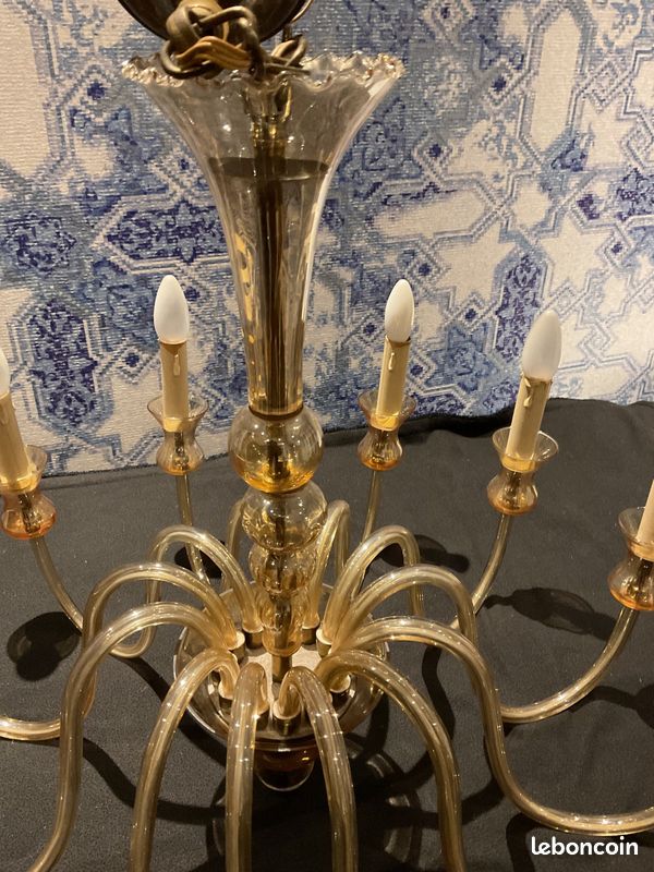 Lustre de majo en verre de Murano (image 3)