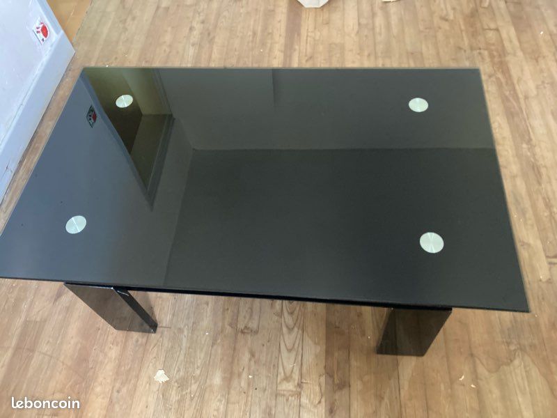 Table basse en verre (image 1)