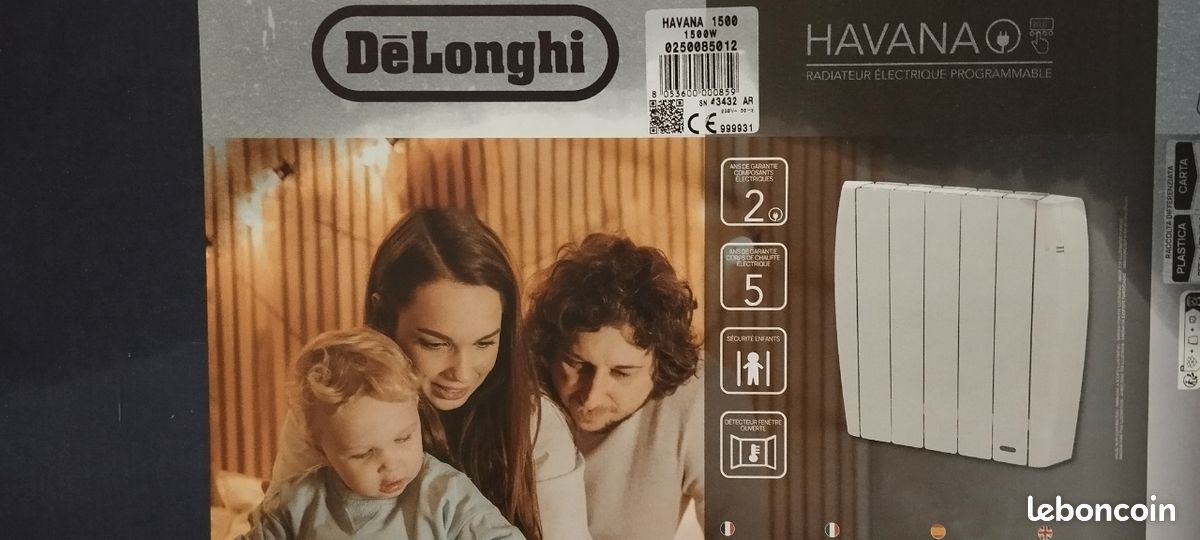 Lot de 4 radiateurs : 3 en 1500 w + 1 Noirot en 2000 w (image 5)