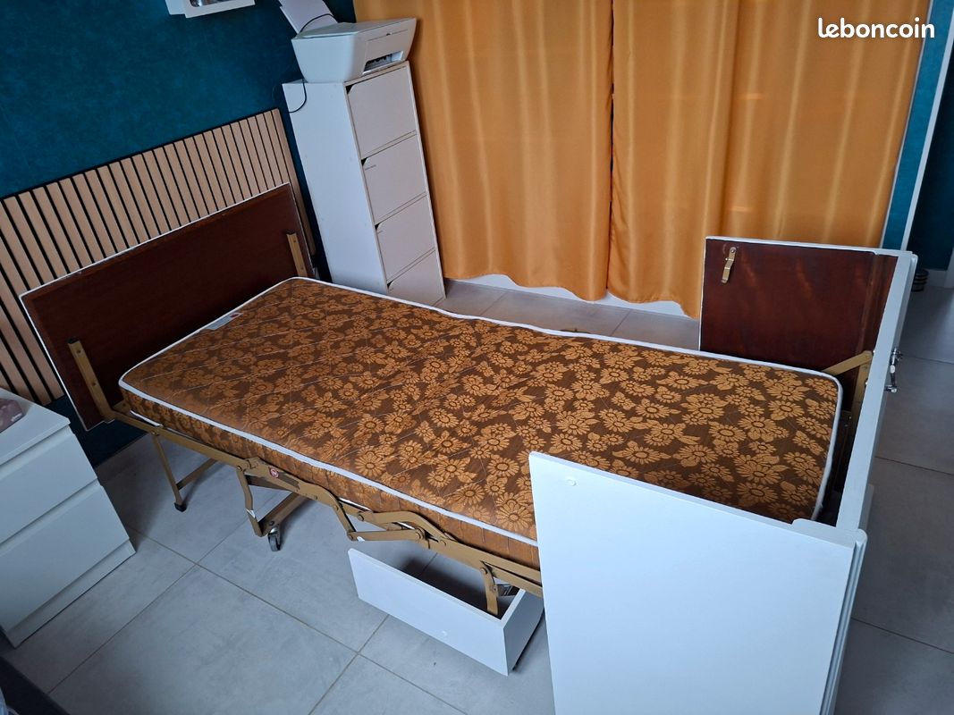 Lit commode pliable avec matelas (image 8)