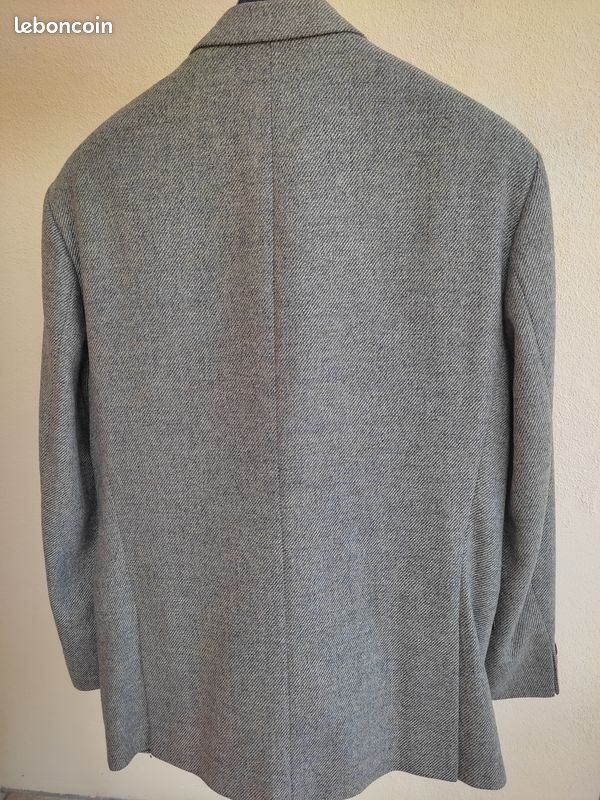 Veste Homme Luc Saint-Alban 100% Laine Taille 54 - Parfait état (image 2)