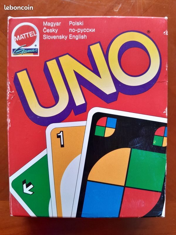 Jeu de cartes UNO - Mattel (image 1)