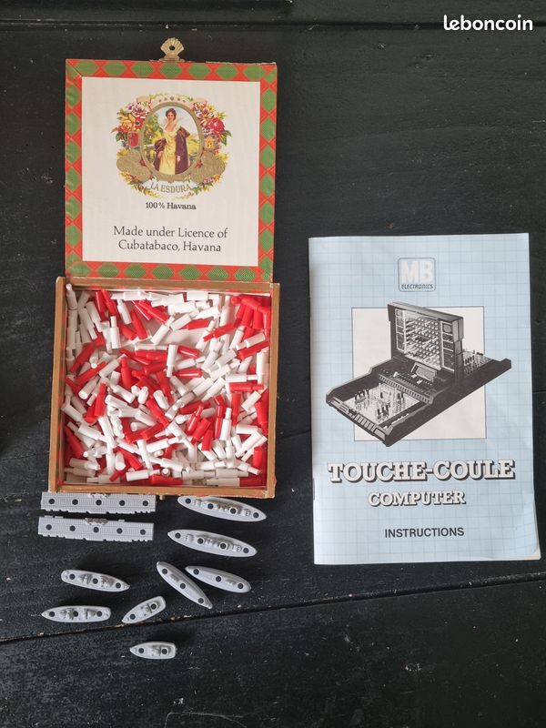 Jeu électronique MB Touché-Coulé Computer 1983 Complet, à Réparer