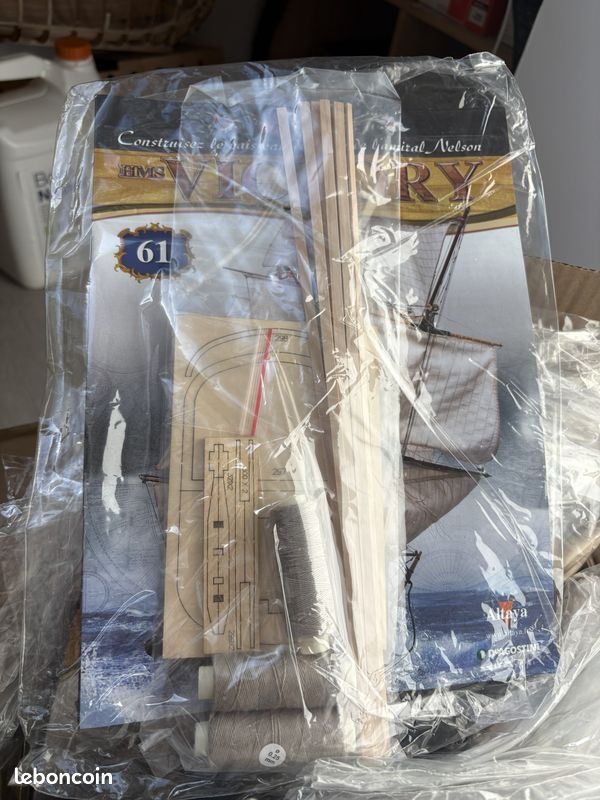 Maquette bateau bois HMS Victory Altaya (image 4)