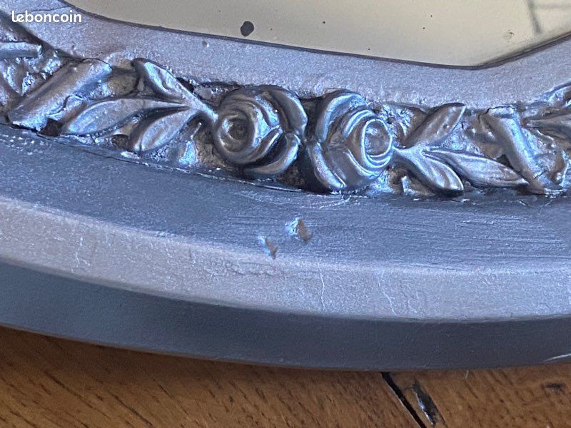 Ancien miroir bois sculpté (image 5)