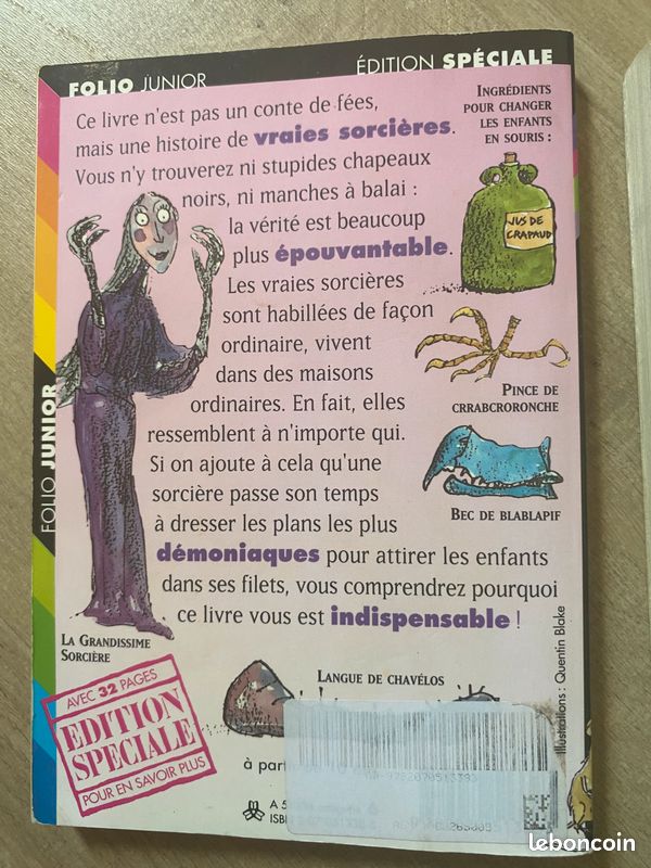 Sacrées sorcières et Matilda de Roald Dahl (image 3)
