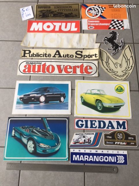 Auto collant : lot important thème auto , moto camion , mécanique , etc... (image 2)