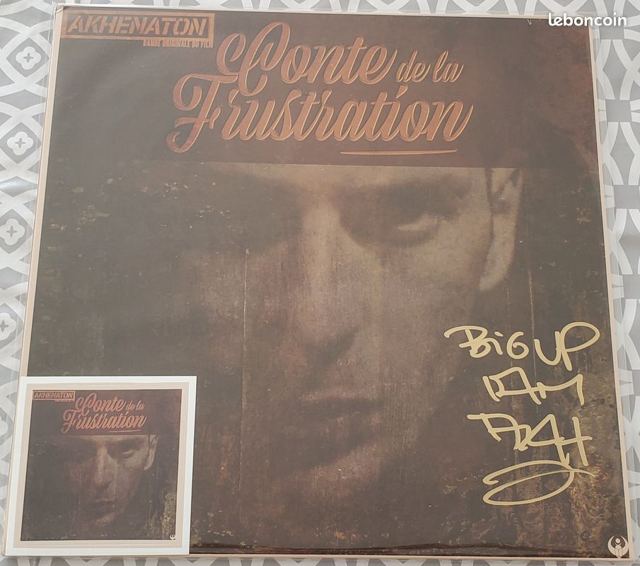 Vinyle Conte de la Frustration dédicacé (image 1)