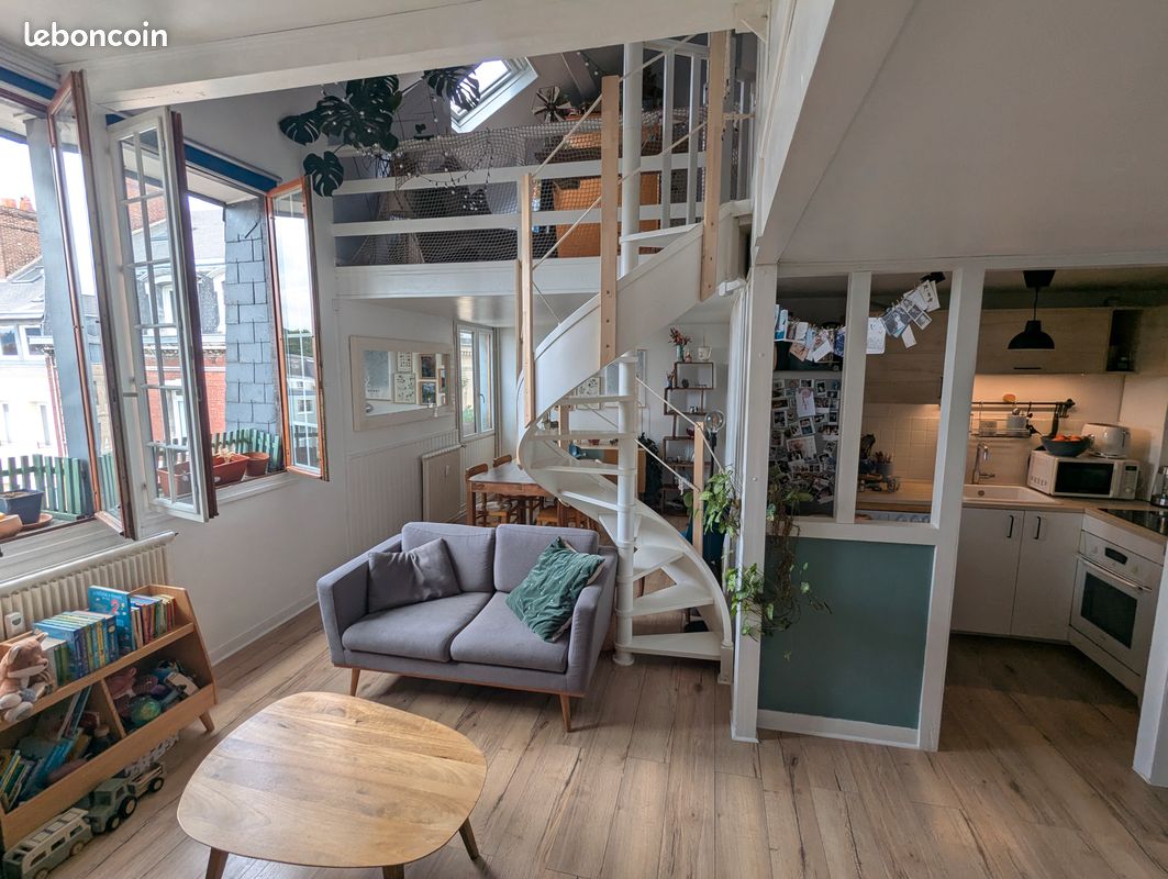 Appartement 3 pièces 62 m² · à Rouen · 62 m² · 190 000 €