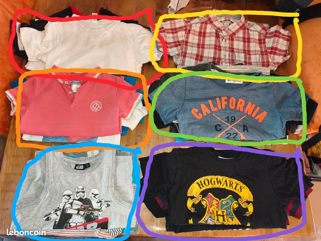 Vêtements 8 ans garçon et fille (image 1)
