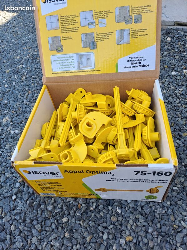 40 appuis optima 75-160 . Plusieurs boîtes disponibles (image 1)