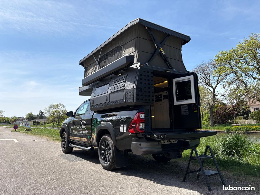 Cellule Pick-up TREK'CAMPER – Sur mesure - FULL AUTONOMIE - Cellule 4x4 (image 1)
