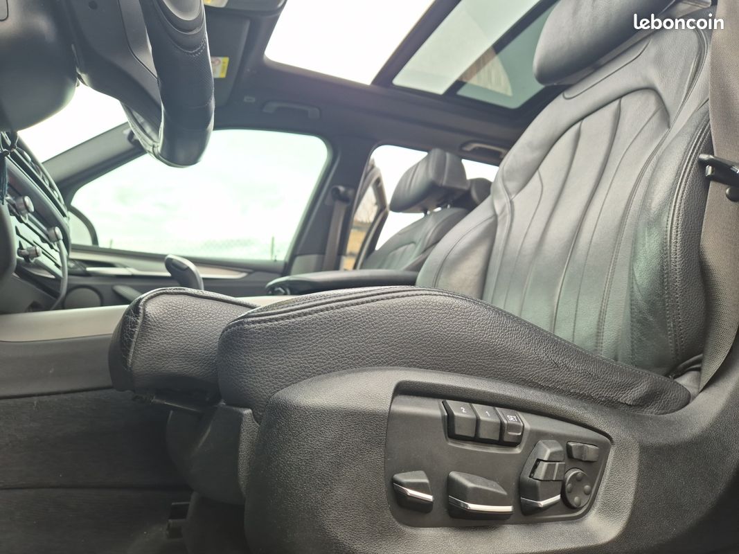 BMW X5 30 XD 7PLACES M SPORT 258Ch Toit ouvrant Cam 360° Harman Kardon Affichage tête haute ACC Garantie 12 mois (image 20)