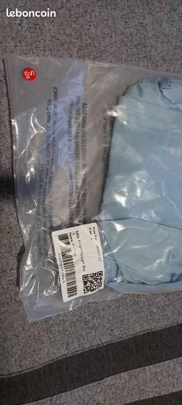 Pantalon cargo bleu ciel (image 5)