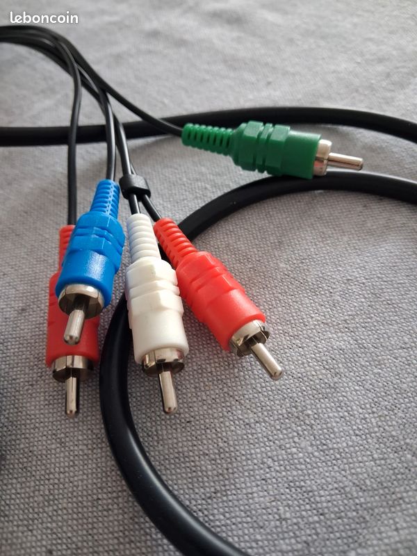 Cable Audio Video Hd Yuv Xbox 360 pas cher - Meilleures ofes sur le neuf et l'occasion