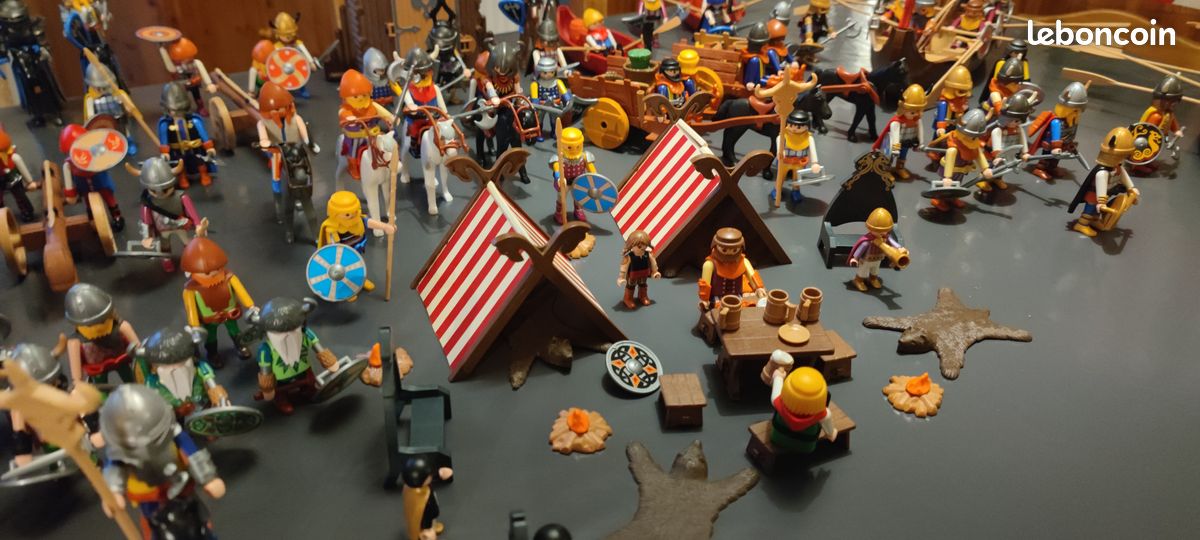 Lots Playmobil viking personnage accessoires (image 4)