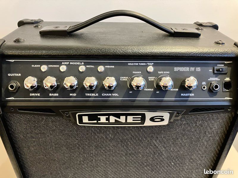 Ampli Guitare Line 6 Spider IV 15 - 15W - Occasion - Bon état De Marche