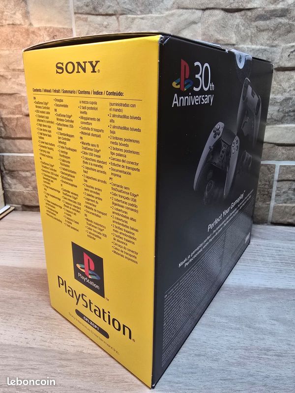 Manette Playstation 5 DualSense Edge 30th Anniversary (Neuf avec