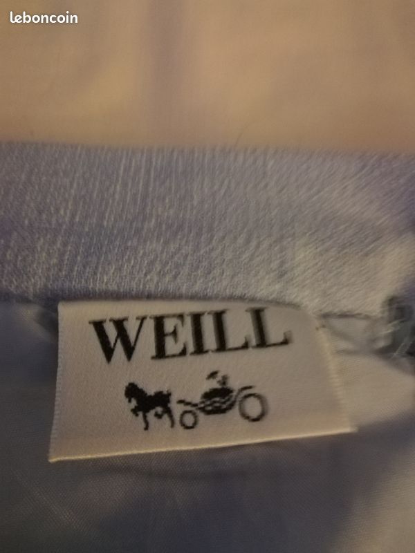 Jupe droite Weill, taille 46 (image 3)