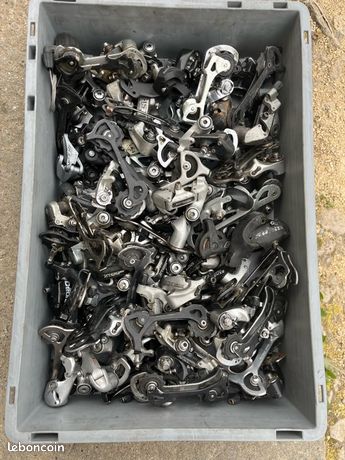 Paire De Brochettes à Dégagement Rapide Shimano – Avant Et Arrière, Argent, Deore/LX/XT/STX