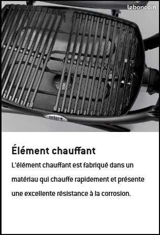 Barbecue électrique Weber® Q 1400 - Très Bon Etat (image 7)