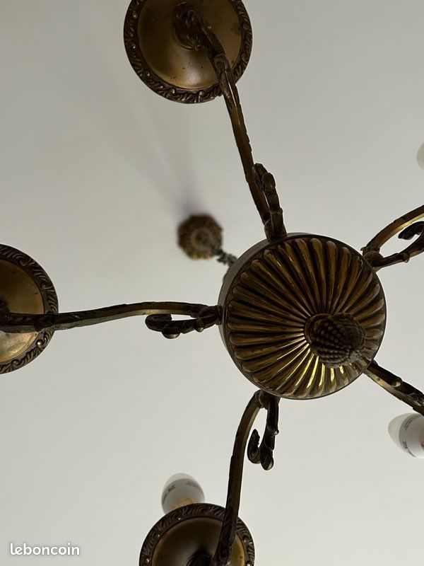 Lustre ancien 5 lumières (image 3)