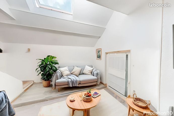 Studio 1 pièce 22 m²