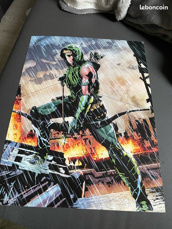 Poster Cartonné Réversible Marvel DC Comics 2015 (image 1)