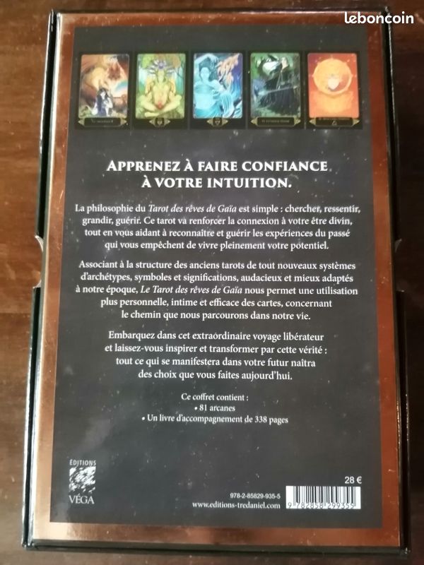 Le tarot des rêves de Gaïa (de Ravynne Phelan)- relié et illustré (image 2)