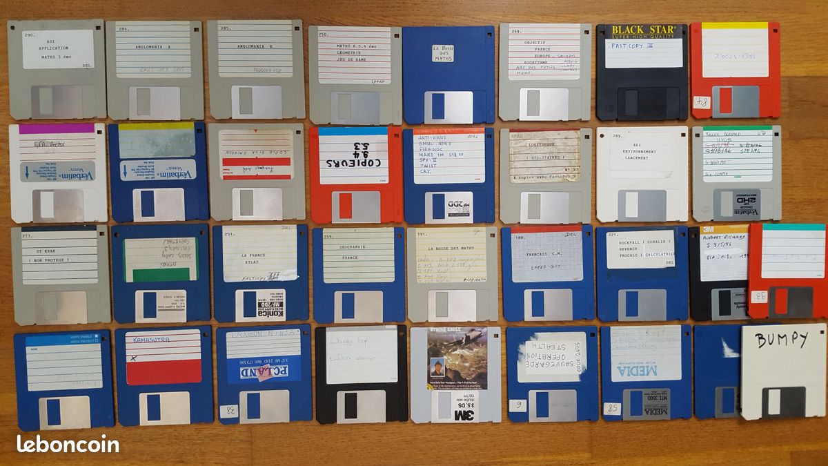 Lot De 22 Jeux Atari Sur Disquettes - Adventure Et Plus