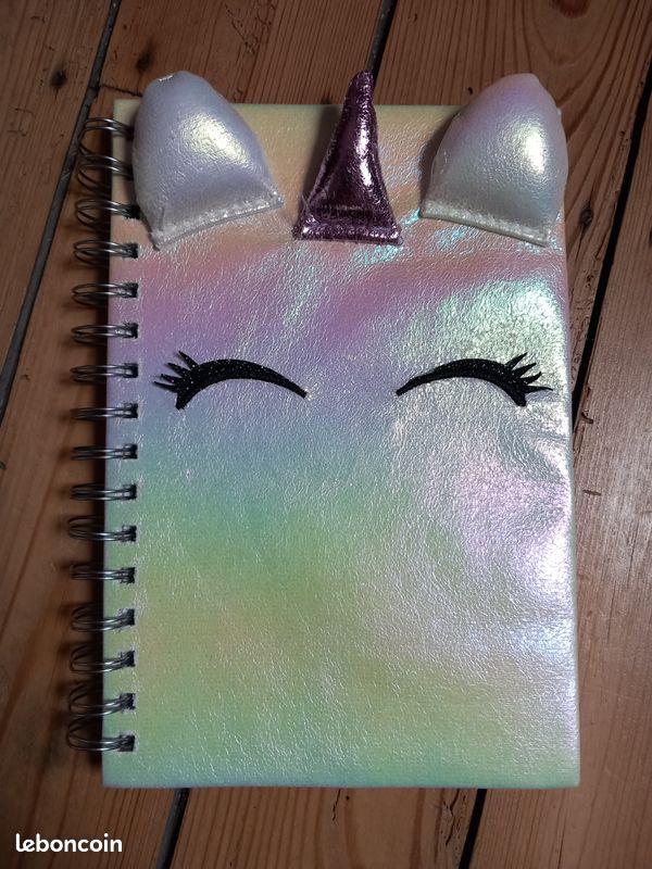 Carnet licorne (image 1)
