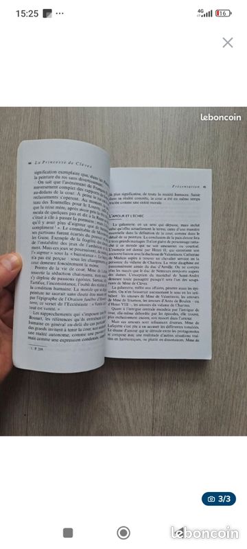 Livre la princesse de cleves (image 3)