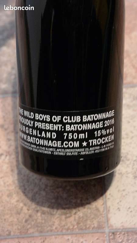 Club-Batonnage - Battonage 2016 (0.75L) (image 3)