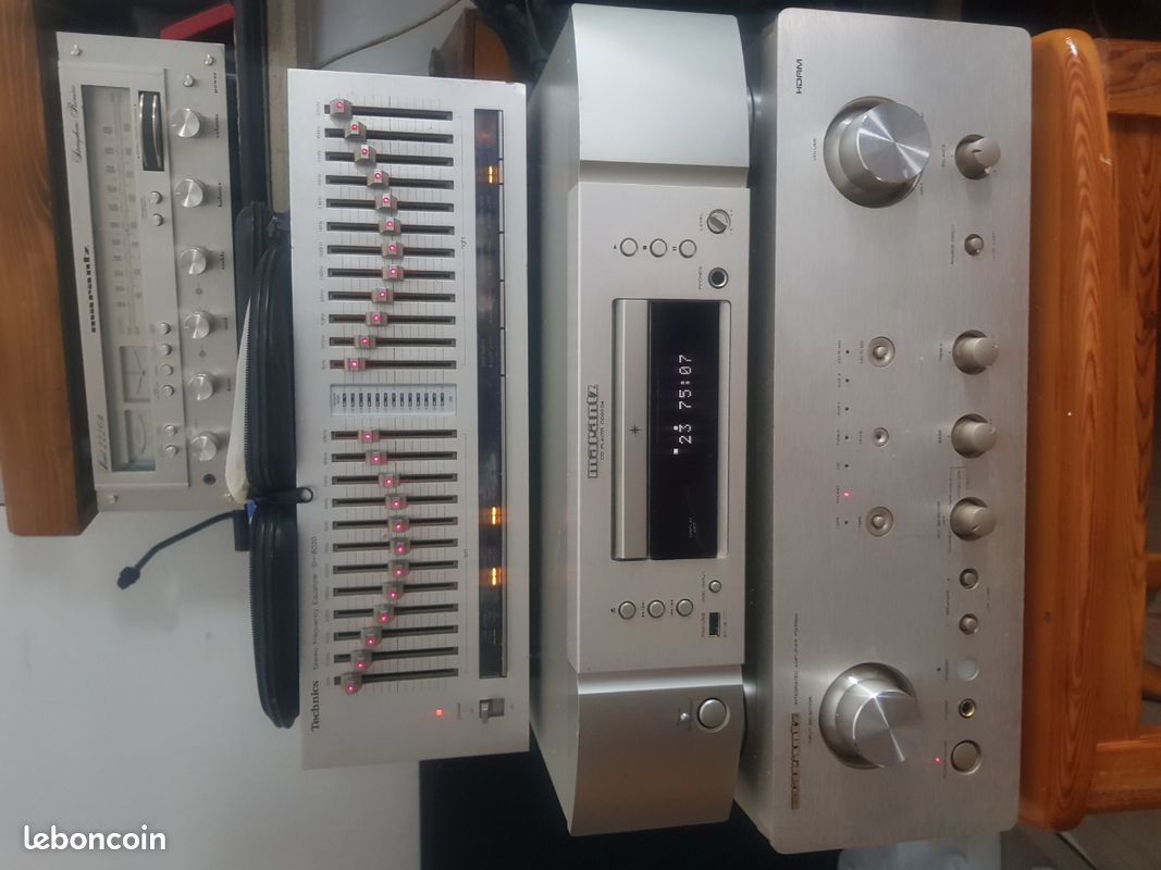 Amplificateur MARANTZ PM7000 + EQUALIZER TECHNICS SH 8020 (image 3)