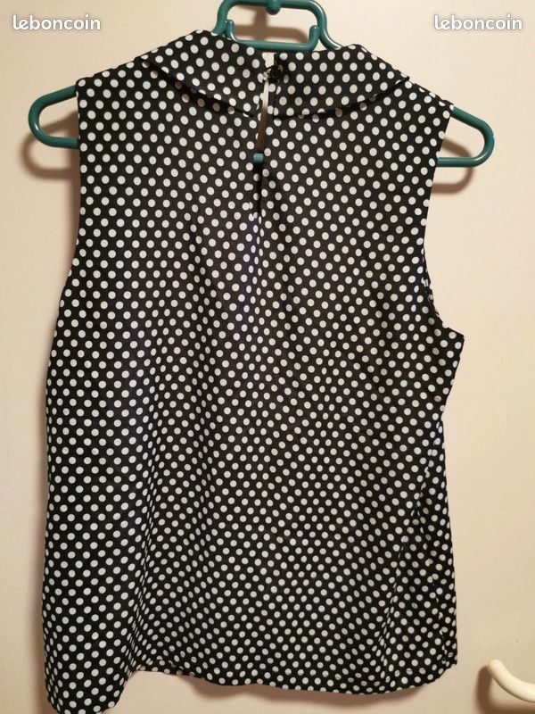 Top blouse haut femme taille 40 marque Tara Jarmon (image 6)